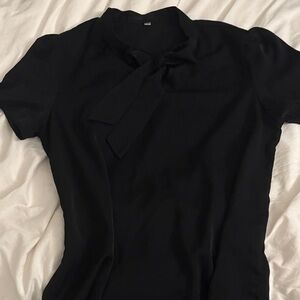 Elegant Black Women's Top
